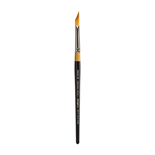 KINGART Premium Set de Pinceles Artísticos Original Gold 9900 Serie Miracle Wedge, Pelo Sintético Golden Taklon, Mango Corto, 4 Tamaños: 6, 8, 10, 12 miniatura 7