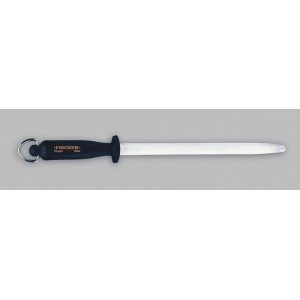 A.K TRADING Fusil Fischer Ovale 25 CM PM MCHE PLAST Noir REF H1030 Code 8024