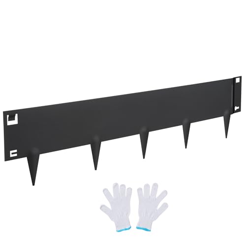 Vevor STEEL LANDSCAPE EDGING 5INCH*16.25FT Steel Landscape Edging, 5-Pack Steel Garden Edging Borders thumb #9
