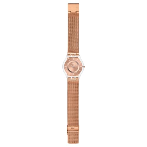 Swatch Montre Hello Darling En Acier Rose Skin Swatch Montre Hello Darling En Acier Rose Skin