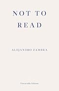 Not to read: Alejandro Zambra