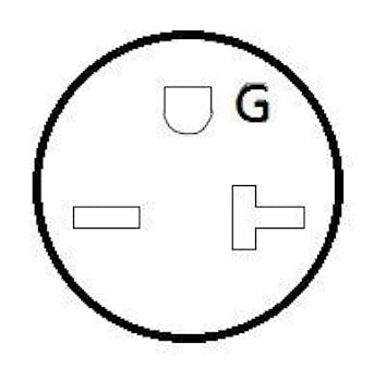 Parkworld NEMA 6-15 Extension Cord 6-15P to 6-15R (T Blade