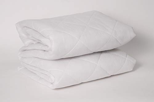 Protector de colchón acolchado Sleepdown de microfibra premium suave para cama de matrimonio 3