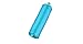 Produktbild Alassio 43143 - Schlamperrolle aus echtem Leder, Stiftetui türkis, Schlamper ca. 21 x 6 cm, Schlampermäppchen rund, Etui für Schreibgeräte, Faulenzer mit Reißverschluss