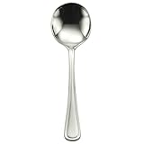 1880 Hospitality 1364SBLF Regis Silverplate Bouillon Spoon - Dozen