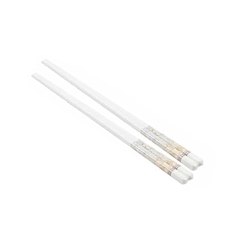 Nordic wind household all-ceramic anti-slip high-temperature easy-to-clean bone China chopsticks-ceramic chopsticks 4 2 pairs