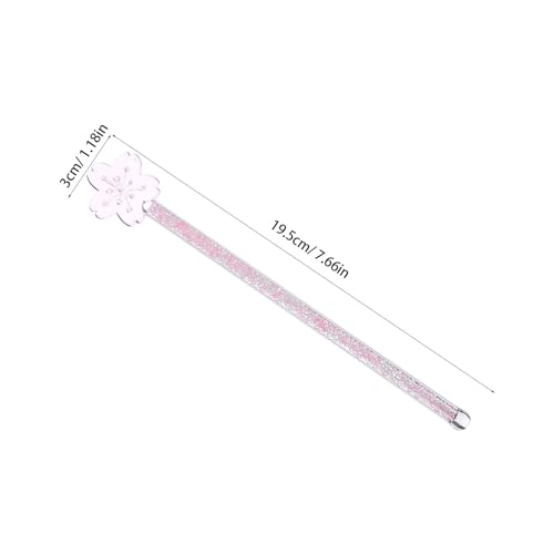 Varillas de vidrio rosa de alta durabilidad para bar y cafetería 3