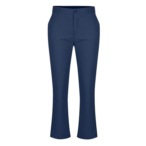 Mens Cotton Linen Suit Pants Classic Fit Casual Business Dress Pant Lightweight Wrinkle Free Stretchy Lounge Trousers4