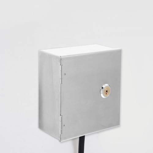Boîte électrique murale en acier inoxydable haut de gamme de 86 mm - 4