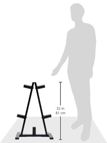 Cap Barbell A Frame Olympic Plate Rack, Dark Gray #TOP4