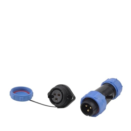 Conector aéreo impermeable SP21 IP68 12 pines miniatura 6