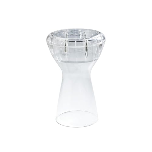 Image of DAR Wambooka Touring Series Diamond Wet & Dry Darbuka | 8.75 inch Head & Unbreakable PC Body | Lightweight Drum for Deep Bass & Crisp Highs | Includes Padded Bag, Allen Key & Learning Course | Clear