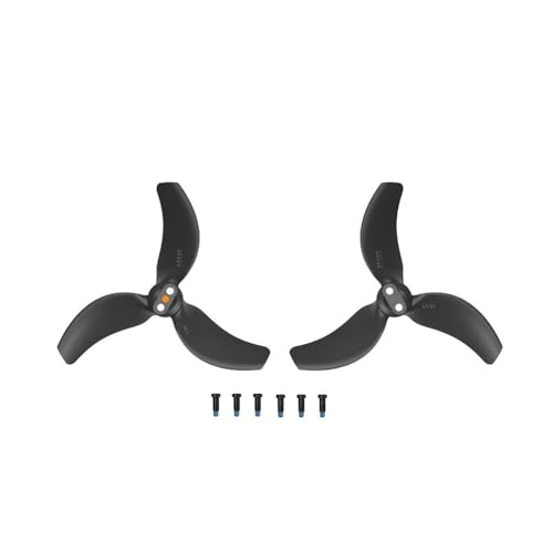 Drone Propeller Blades Lightweight Wing Fan Replacement Spare Parts For Avata 2 Accessories Colored Propellers(Black 1 pairs)