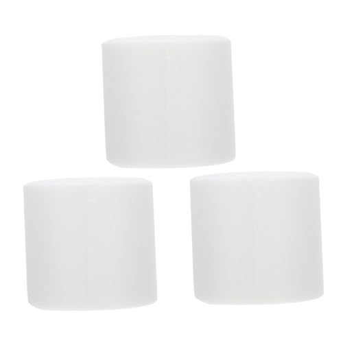 Didiseaon 3 Rolls Sport Tape for Women Men Athletic Ankle Wrist Wrap for Injury Prevention White Foam Bandages