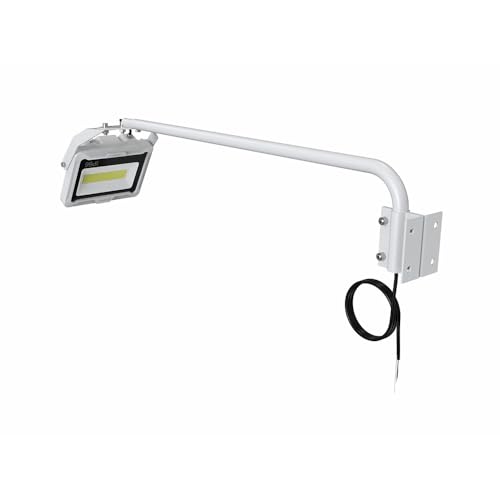 GOODGOODS 60W �Ŕ� �A�[���t�� �t���b�h���C�g ���O�Ɩ� �� �����F ���P�x �h�� IP66 900mm �X�ܗp LD-K6W | 7000LM 5000K Ra95 AC85V�`265V �Ǝˊp120° �A�[��900mm �R�[�h3m �A�[