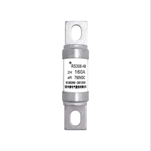 Fusible boulonné RS308-HB 2H 750V CC de 50A à 200A pour protection industrielle électrique