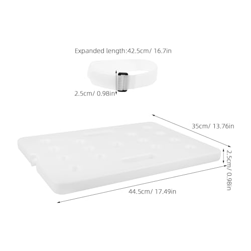 Set de Pesas para Escalera de Piscina, Blanca, 1.4 lb miniatura 7