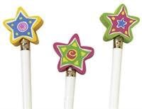 Musgrave Shining Star Pencil Top Eraser, Package of 144