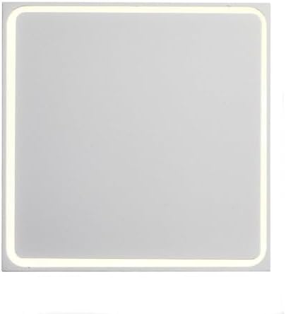 ET2 Alumilux Outline-8W 1 LED Outdoor Wall Mount in Modern Style-4.5 Inches Wide by 4.5 inches high-White Finish