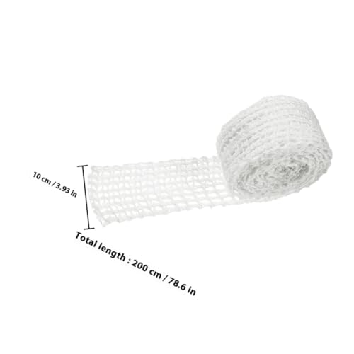 Hohopeti Baumwoll fleischnetz Rollbratennetz für Kochen und Räuchern Elastisches Bratennetz zum Fixieren von Fleisch Vielseitig für Rouladen Hähnchen Schwein Einfach Anzuwenden und