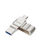 Biwin USB-Stick UD150 128GB USB 3.2 Gen1, bis zu 150 MB/s, mit Dual-Anschluss (Typ-A & Typ-C) für PC, Laptop, MacBook & Smartphone