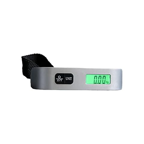 FXJPQJD Digital Luggage Scale, Mini Size Portable LCD Electronic Hanging Scales Maxs Load 50Kg Cover