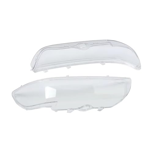 Paire couvercle lentille phare avant BMW E39 vitre transparente pour optique 1996-2003 - 5