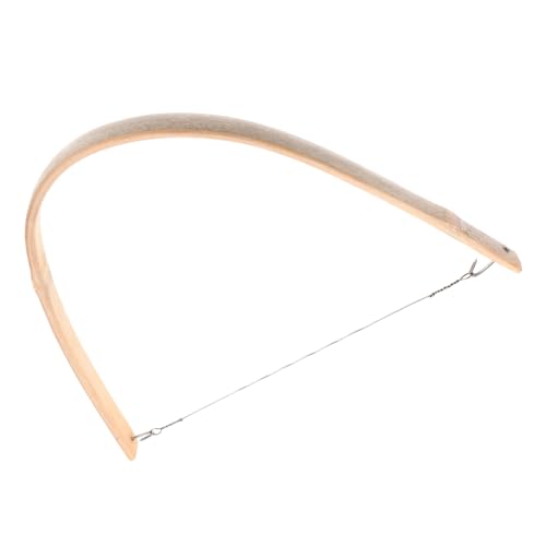 Holibanna Scie à Chantourner Portable U et Bambou Scie Égoïne Ergonomique pour Travail Du Coupe Précise sans Outil de Menuiserie Manuel Stable