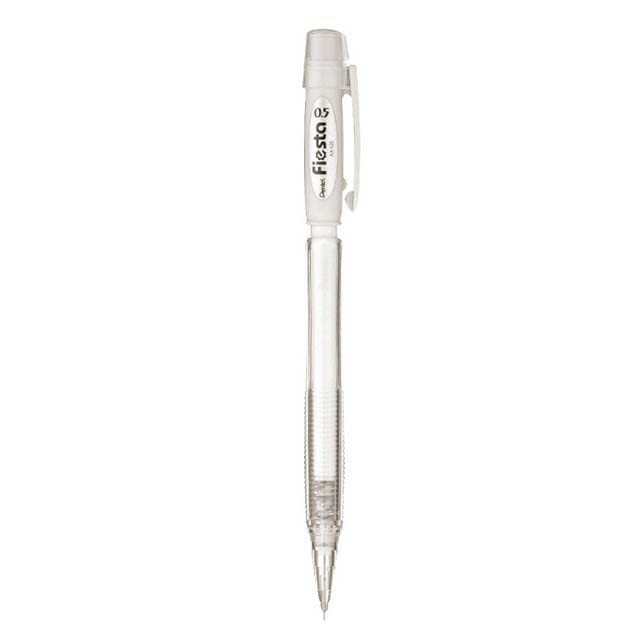 Druckbleistifte 0,5 mm, automatischer Zeichenbleistift mit Radiergummi für Schüler, Büro und Schule (Grün) (Weiß)