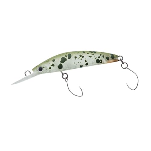 Daiwa Area Trout Presso Double Clutch 60F1 Tuned by HMKL Green Bug Lure