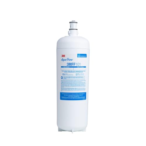 Aqua-Pure FF101 Replacement Water Filter Cartridge for Aqua-Pure System 3M FF100 Reduces Lead Microplastics Chlorine Taste and Odor Cysts Select VOCs