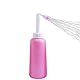 Tragbare Bidet waschen sauber für Frauen, Reisen Bidet Flasche, weiche Intimpflege, 500ml tragbare weibliche intime Waschflasche, Reisefreundliches Design (Rosa)