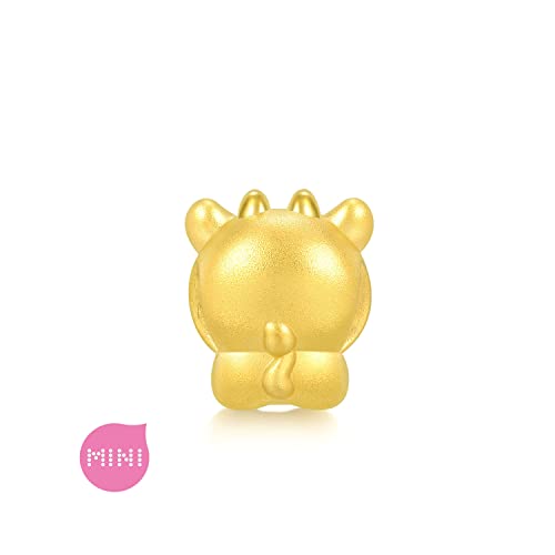 Image of CHOW SANG SANG 999 24K Solid Gold Mini Charm Chinese Zodiac Lovely Cute Animal Mini Charm Bracelet for Women