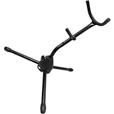 Soporte de trípode para saxofón: apariencia y rendimiento simples, este soporte de saxofón de metal tiene un diseño muy práctico y duradero, soporte para saxofón