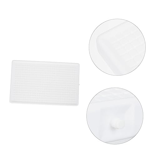 Plato para servir sashimi redondo plástico blanco miniatura 7