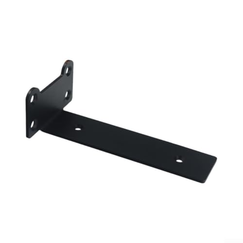 Support étagère flottante anti-affaissement | Équerre blanche 255 mm - 4