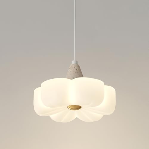 Suspension LED dimmable travertin jaune évite éclairage éblouissant - 2