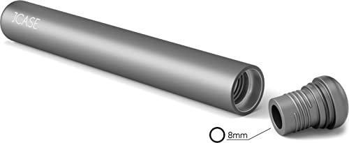 Premium Joint hoes geurdicht van aluminium 11 cm waterdicht metalen sigaretten huls joint tube case box - Afbeelding 6