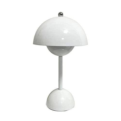 Voeecyttu Knospe Led Tischlampe Nordic Nachttisch Nachttisch Schreibtisch Lampen Raumdekoration Nachtlichter Weiß Cover