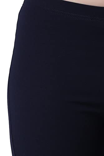Image of POPWINGS Formal Casual Solid Trousers for Women || Work Trousers for Women || Pull On Trousers for Women || High Waist Plain Women Trousers for Summer