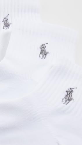 POLO RALPH LAUREN Men's Tech Athletic Ankle Socks-3 Pair Pack-Sport Cushioned Arch Support3