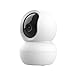 Trust IPCAM-2800 Überwachungskamera Innen 360°, WLAN Kamera mit Nachtsicht, Eingebaute Sirene/Mikrofon, Personenerkennung, Innenkamera mit App-Kontrolle, Smart Home Videoüberwachung, Weiß