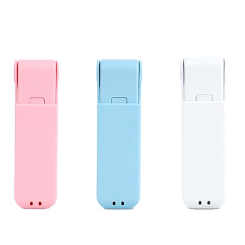 Fivetwofive 3PCS Mini Ventilador Plegable Portátil Que Carga Electrodomésticos Electrodomésticos de Escritorio Refrigerador de Aire Pequeño