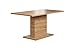 Produktbild trendteam smart living - Follow - Esszimmertisch - Eiche - Säulentisch für Dein Wohnzimmer - (BxHxT) 160 x 76 x 80 cm - Wohnzimmertisch mit komfortablen Platz für bis zu 6 Personen