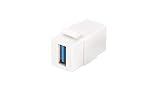 DIGITUS – DIGITUS Keystone-Kupplung USB 3.0 - Für DN-93404 - Reinweiß 