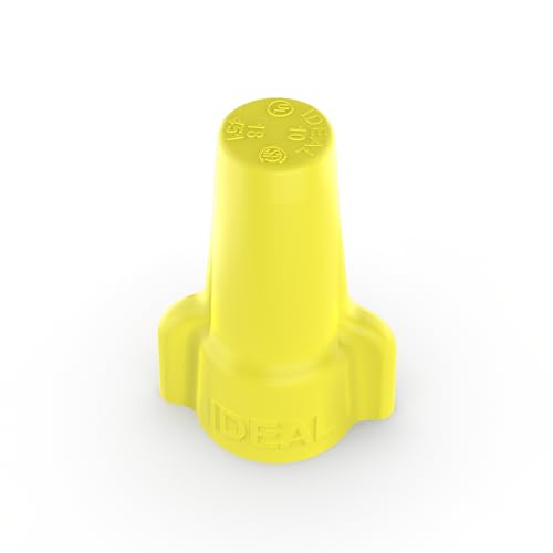 IDEAL Electrical 30-451P Yellow Wing-Nut Wire Connectors (100 Count)