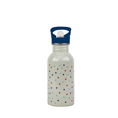YOKO DESIGN - Gourde simple paroi, 500 ml motif ETOILES