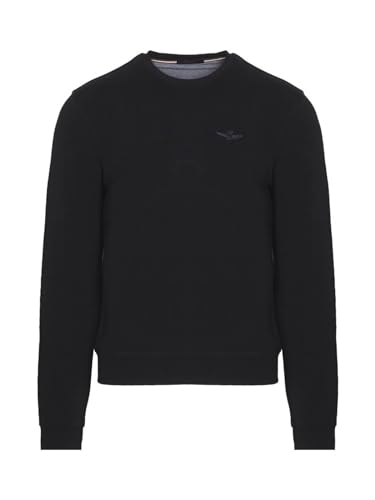 Sweat-shirt à col rond Aeronautica Militare bleu pour vos sorties décontractées en ville