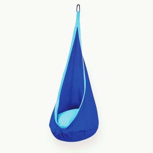 Balanço Infantil Ninho Sensorial Balanço De Teto Infantil (Azul Royal)