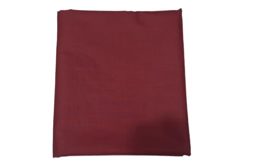 mamraj Men's Premium Unstitched Cotton Blend || 2.5m || Fabric for Shirt ( Formal, Casual Wear.) || Maroon ||-picture-18